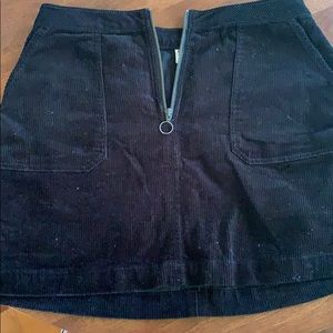 Size M Black corduroy skirt from Nordstrom!